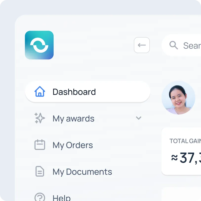 Optio produktdashboard